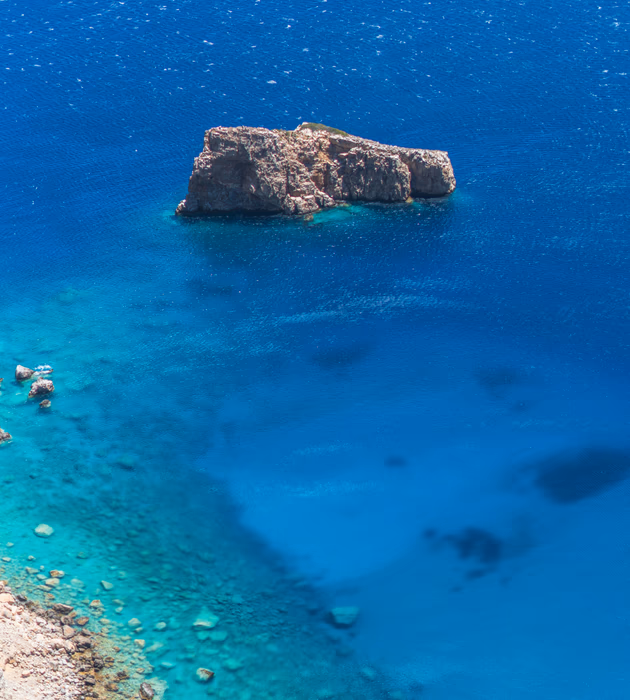 Amorgos Island, Greece coastline